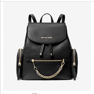 Jet Set Medium Pebbled Leather Backpack